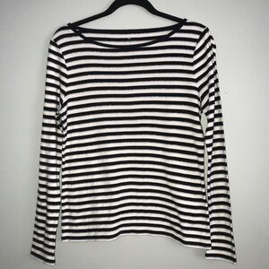 Talbots Striped Top with Sparkle Size Medium​​​